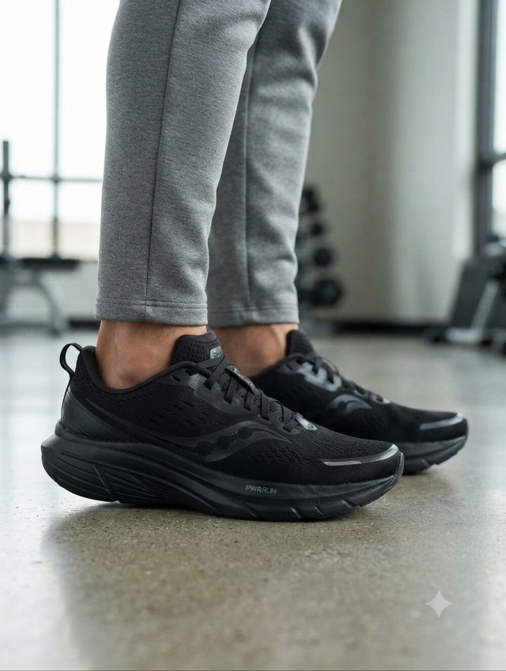 Saucony Black Men's Running Sneakers